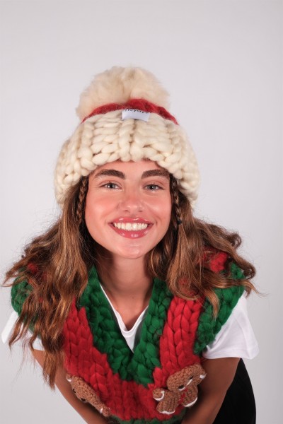 Gingerbread El Örgüsü Süveter