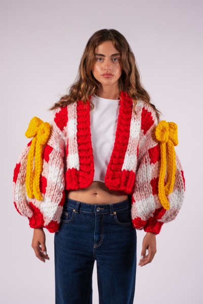Pöti Hand-Knitted Cardigan