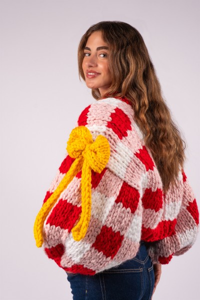 Pöti Hand-Knitted Cardigan
